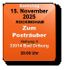 Samstag 15. November 2025 ROCKINGHAMZumPosträuberHellweg 433014 Bad Driburg  20:00 Uhr