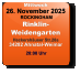 Mittwoch 26. November 2025 ROCKINGHAMRinklin-WeidengartenHeckershäuser Str.28a34282 Ahnatal-Weimar  20:00 Uhr